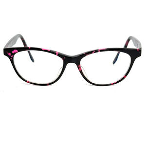 So Stamper Optometry Eyeglasses Black Pink Ja-104 col 1 52-17-145 Full Rim 18057